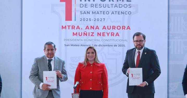 ‘San Mateo Atenco, avanza más unidos que nunca’: Ana Muñiz Neyra rinde primer informe