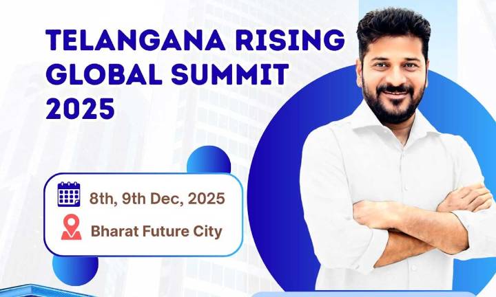 All Set for Telangana Rising Global Summit | Governor to Inaugurate Mega Event