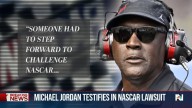 Michael Jordan declara en el marco de su demanda antimonopolio contra NASCAR
