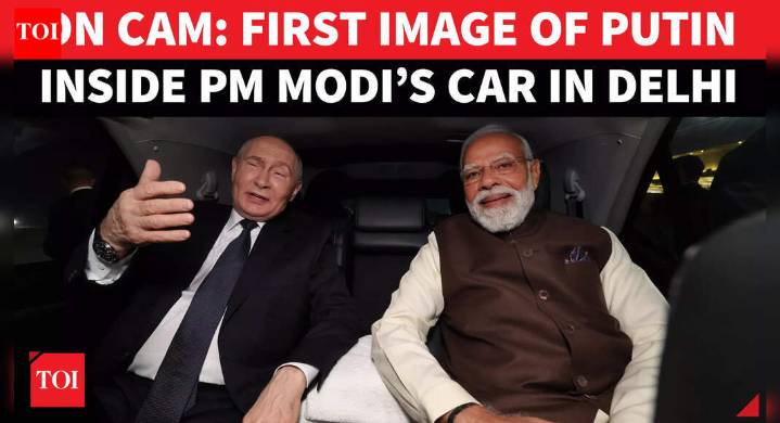 Putin & Modi Travel In Same Car From Delhi Airport; Indian PM Shares Inside Look