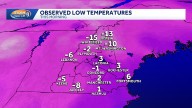 Town-by-town low temperatures for Friday morning in NH