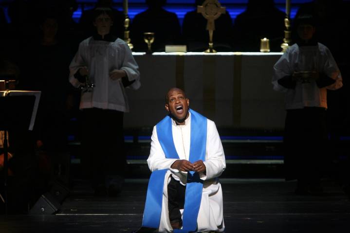 Grammy-nominated opera singer stabbed to death, son arrested