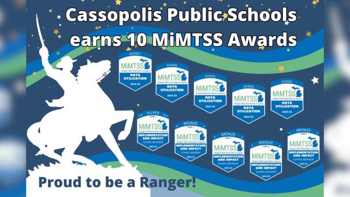 Cassopolis Public Schools wins 10 awards