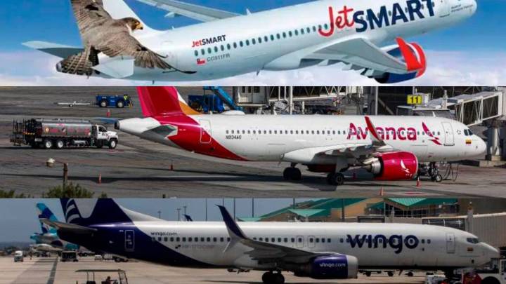 Así quedaron los precios para volar con Avianca, Latam y JetSmart tras la normalización de los A320
