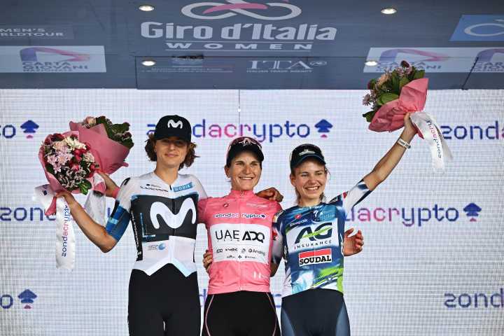 Giro d'Italia Women 2026 route: two summit finishes including Sestriere and an uphill time trial over nine days