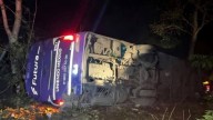Accidente en Hidalgo: Autobús cae a barranco y deja cinco personas muertas