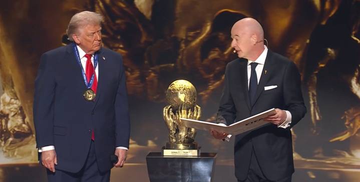 Da FIFA a Trump premio de la paz