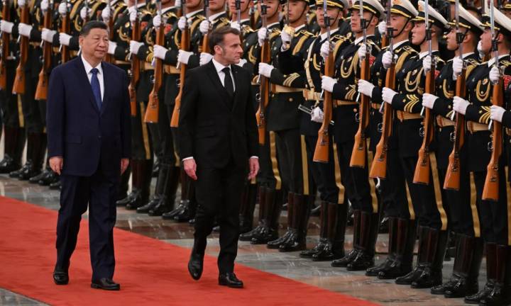 China's Xi and France's Macron pledge cooperation on global crises and trade