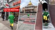 Massachusetts man reinvents Buddy the Elf and goes viral