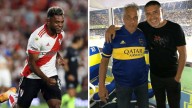Leyenda de Boca Juniors le puso presión a Juan Román Riquelme para que fiche a Miguel Ángel Borja: 'Fue maltratado en River Plate'