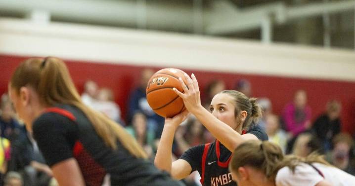 Girls basketball — Kimberly vs. Filer