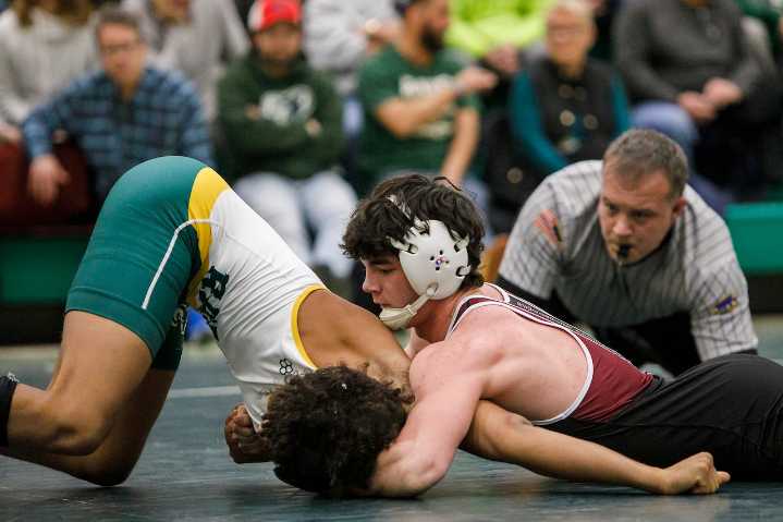 State College boys wrestlers take down Cedar Cliff in Commonwealth dual