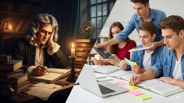 Newton Studied 18 Hours A Day. Can Gen Z’s Smart Study Techniques Beat His Brutal Grind?