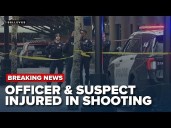 Officer and suspect injured in police shooting at Bellevue Transit Center