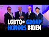 Biden HONORED By LGBTQ+ Victory Institute