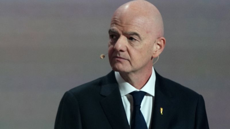 FIFA President accused of breaking own rules with peace prize