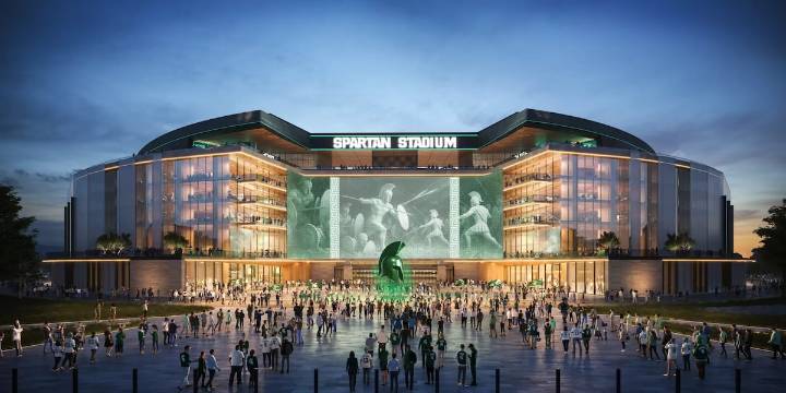 MSU announces $1B initiative with eyes on upgrades to Spartan Stadium, Breslin