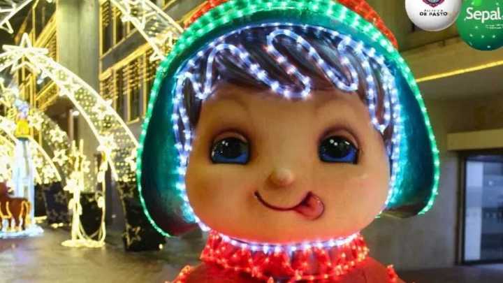 Se encendió el alumbrado navideño de Pasto: artesanos dieron forma a más de 100 figuras en una senda de luz, con una inversión de $ 1.500 millones