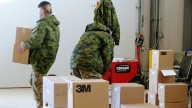 Army reservists deliver Christmas hampers to families in Winnipeg's North End