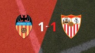LaLiga EA Sports: Sobre el final, Hugo Duro marcó el gol del empate entre Valencia y Sevilla