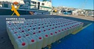Málaga corta el suministro al narco: incautan 10.000 litros de gasolina y seis lanchas de apoyo