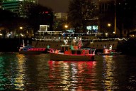 Try this: Party on the plaza, seasonal songs, Christmas ships