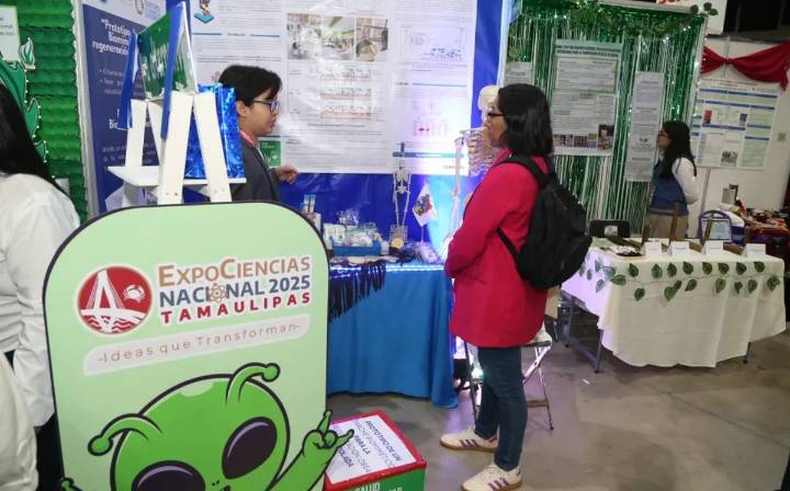 Tampico reúne más de 500 proyectos de innovación en Expo Ciencias