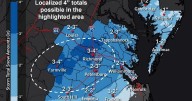 Richmond VA to see 2 inches of snow then 'freezing drizzle'