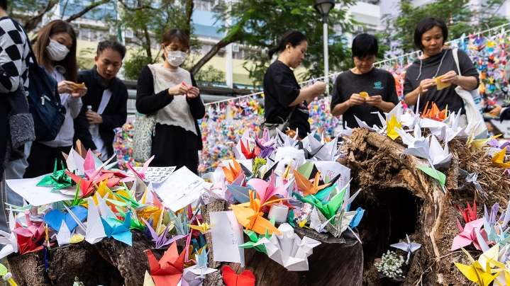 What to know about Hong Kong's legislative election after a fire raised governance concerns
