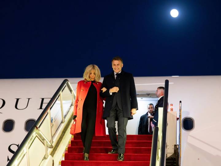 Macron arrives in China for talks on trade and Russia’s war in Ukraine