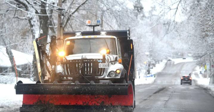Hamilton left with wintery mess from Alberta storm