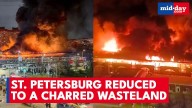 St. Petersburg Reduced to Ashes: Historic Nevsky District Landmark Destroyed