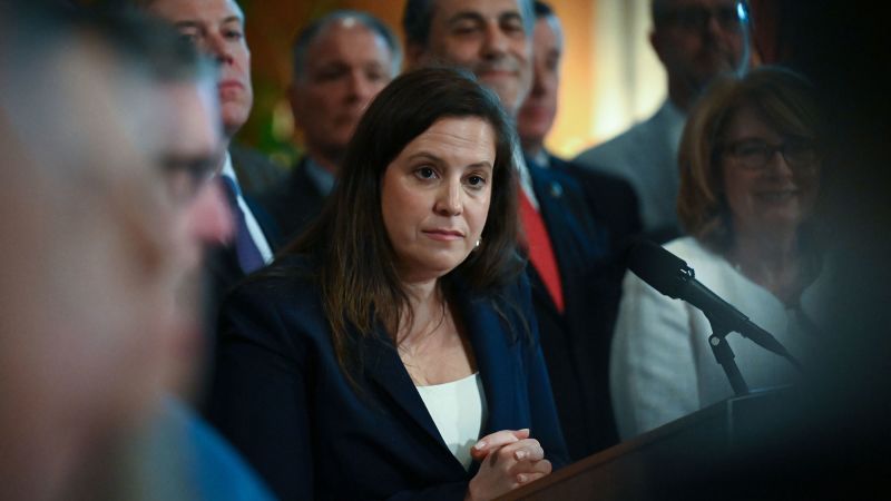 Stefanik says her provision is back in key defense bill after taking spat with Johnson public