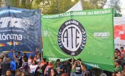 Paro nacional de ATE contra la reforma laboral