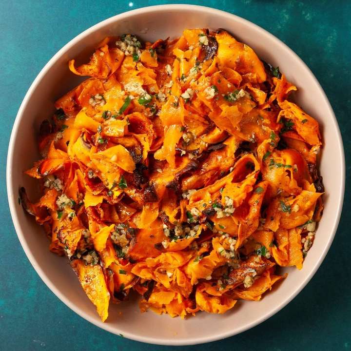 Sheet-Pan Sweet Potato Ribbons Recipe: How to Make It