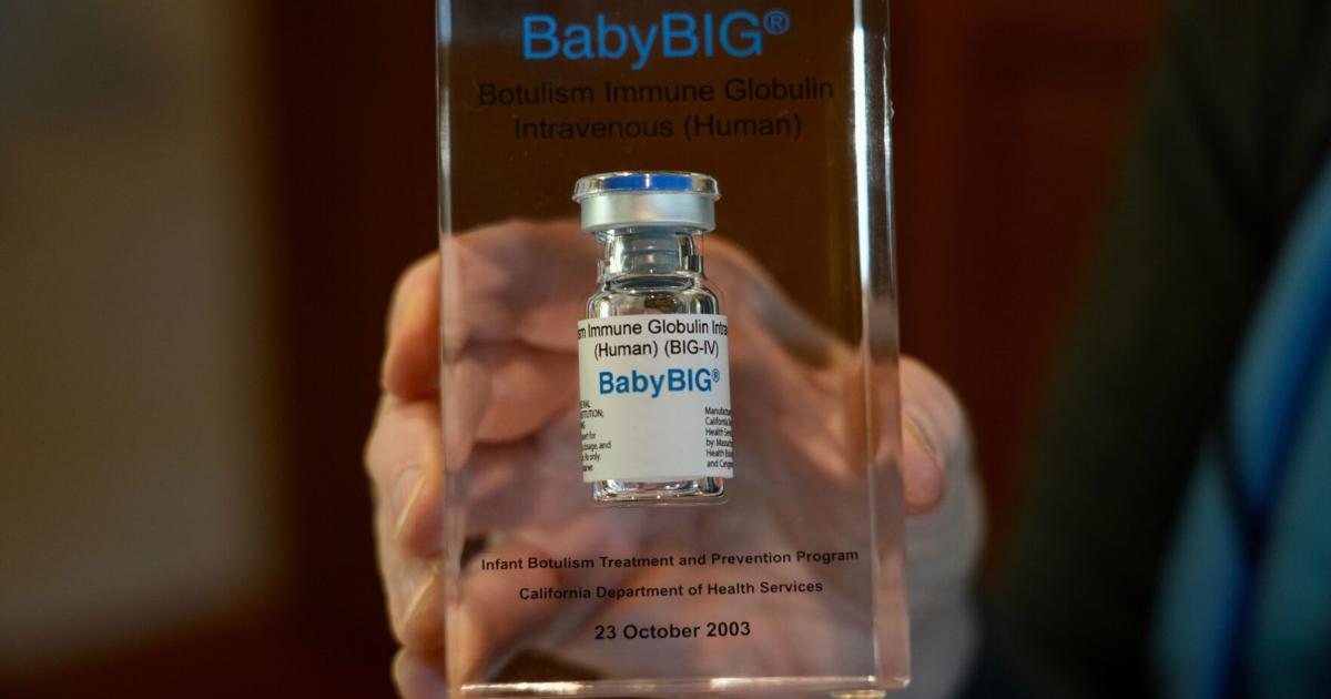 Un medicamento hecho con plasma sanguíneo salva a bebés del botulismo