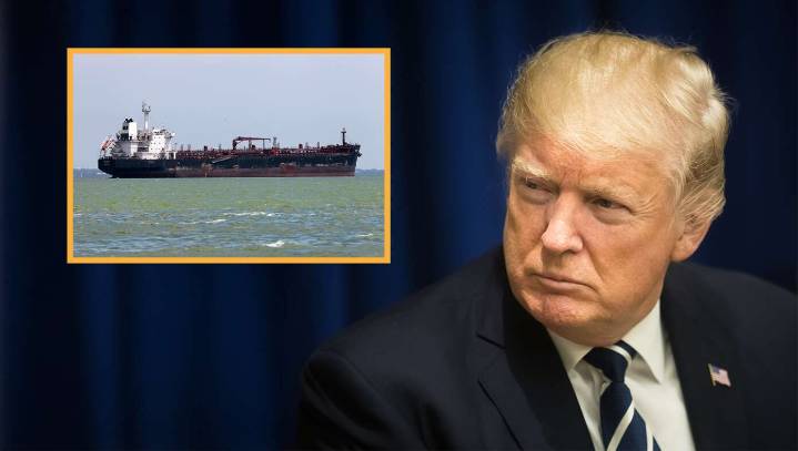 Trump Worried Reports Of Venezuelan Oil Tanker Seizure Have Ruined The Surprise Of Melania’s Christmas Gift