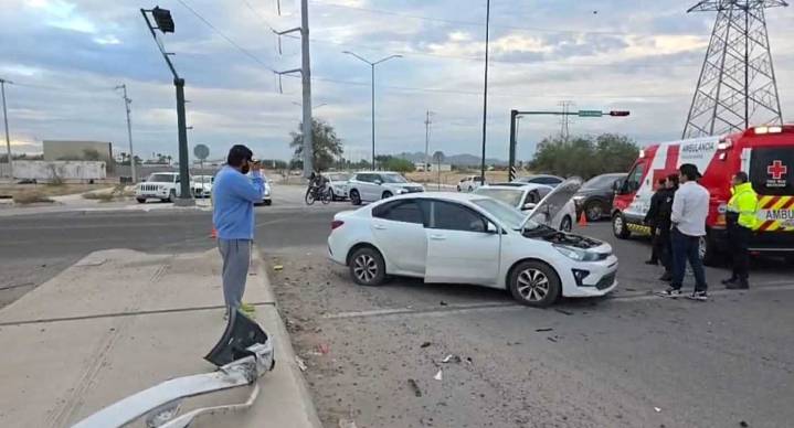 Otro choque en un mismo lugar por segundo día consecutivo en Hermosillo