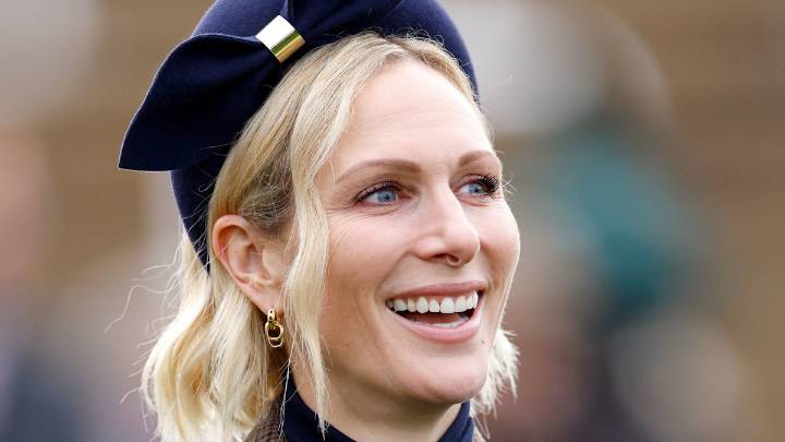 Zara Tindall exudes glamour in £400 dramatic caped coat