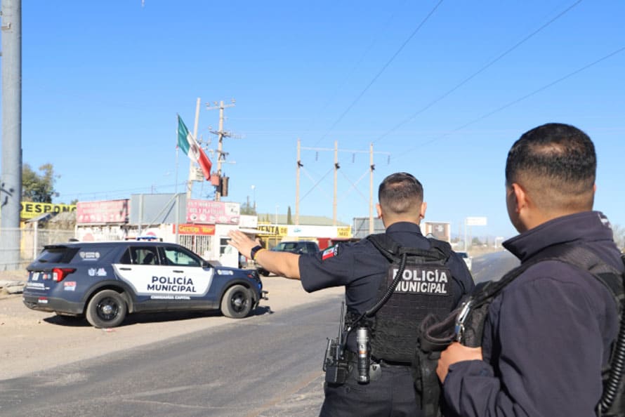 Refuerzan entrada norte de la ciudad por Navidad
