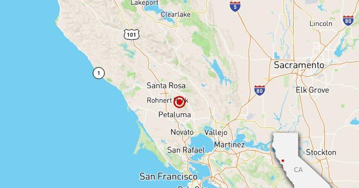 Two small quakes rattle Bay Area near Santa Rosa