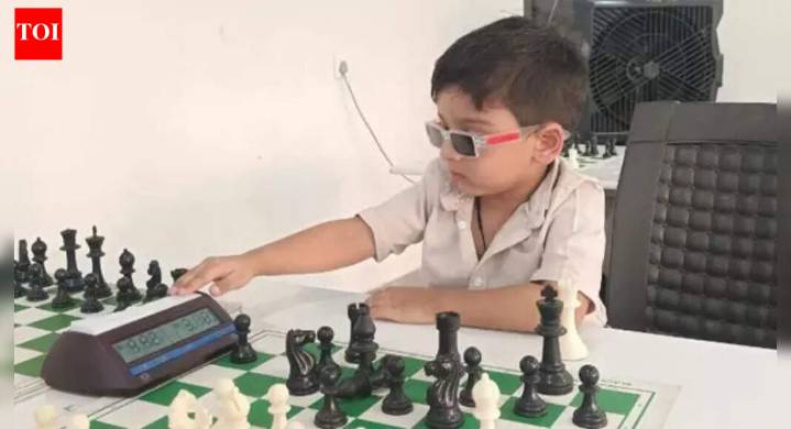 At just 3 years old, Sarvagya Kushwaha becomes world’s youngest FIDE