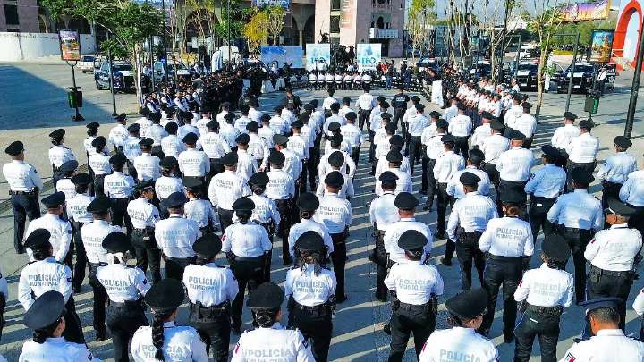 ¿Qué equipo nuevo recibieron los policías de Aguascalientes? Drones, cámaras y uniformes con inversión de más de 41 mdp