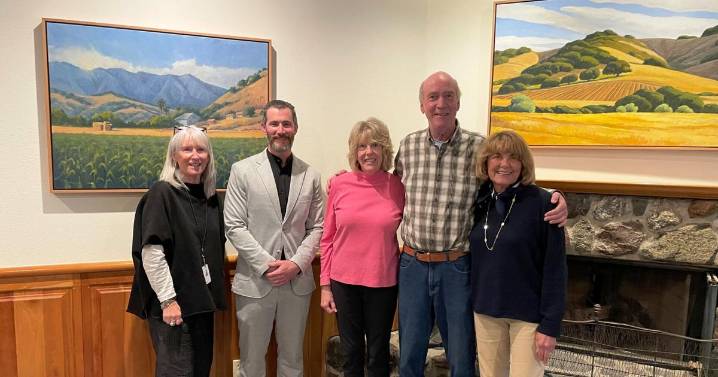 Solvang artists gift paintings to Sutter's Village Lane Care Center