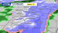 Pennsylvania hour-by-hour snow projections: December 10