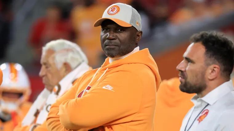 Bucs' Todd Bowles drops 7 F-bombs in heated postgame presser after loss to Falcons