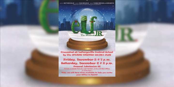 LaFargeville Drama Presents: Elf Jr.