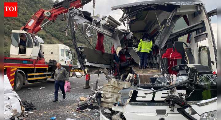 Turkey road accident: 7 killed, multiple injured after intercity bus crashes into lorry; driver detained