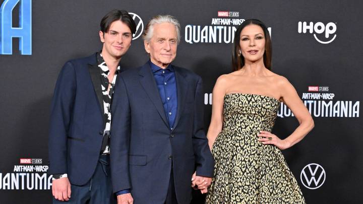 Michael Douglas and Catherine Zeta-Jones deny boycotting CNN after son's viral debate