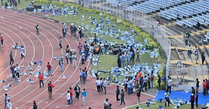 Detuvieron al organizador de la visita de Messi a India